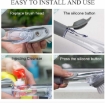 Push Button Dishwashing Brush Cleaner