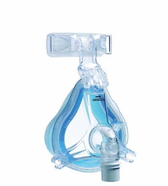 Philips Respironics Amara Gel Blue Full Face CPAP Mask Comfortable Sleep Therapy Mask
