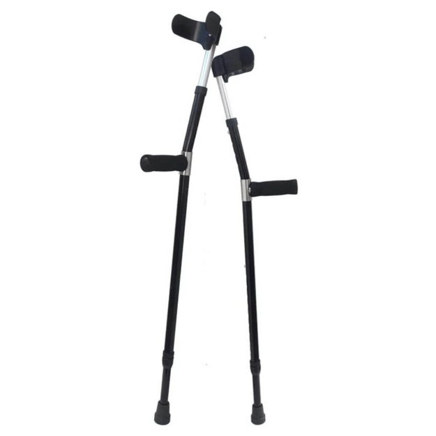 EBS11 Lightweight Comfortable Grip Elbow Walking Stick Crutches