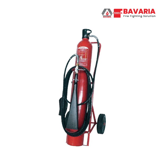 Bavaria SIGMA 30 30Kg CO2 Carbon Dioxide Fire Extinguisher With Trolley