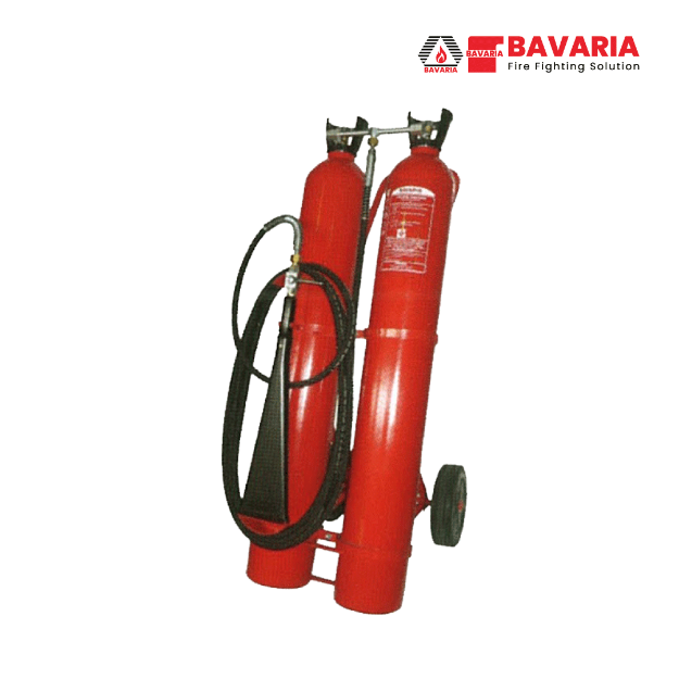 Picture of Bavaria SIGMA 20 20Kg CO² Carbon Dioxide Fire Extinguisher With Trolley