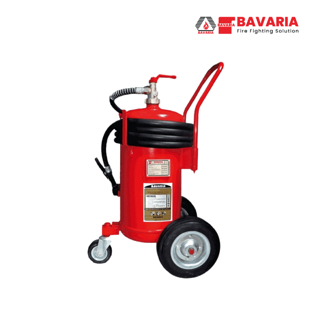 Bavaria CONCORD-25M 25kg DCP Dry Chemical Powder Fire Extinguisher With Trolley