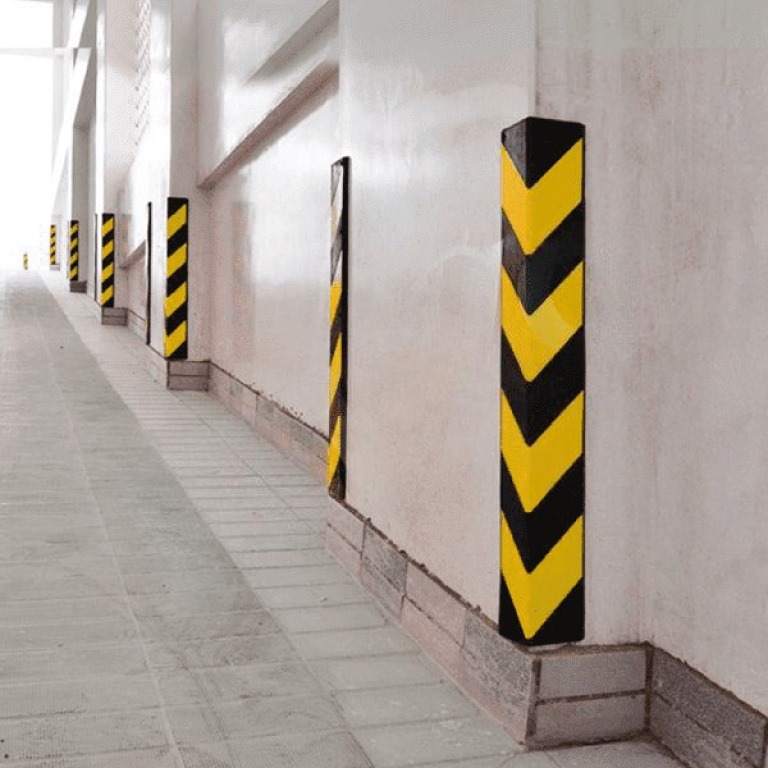 Buy besto Reflective PC 001 Rubber Column Guard Wall Protector Online ...