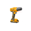 Ingco CDLI20012 Lithium Ion Cordless 20V Battery Rechargeable Powerful Impact Power Drill