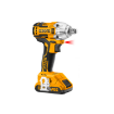 Ingco CIWLI2001 Lithium Ion Cordless 20V Battery Rechargeable Powerful Impact Wrench