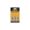 Ingco AMN0831 3 Pcs 50BV30 Nut Driver Magnetic Impact Socket Set