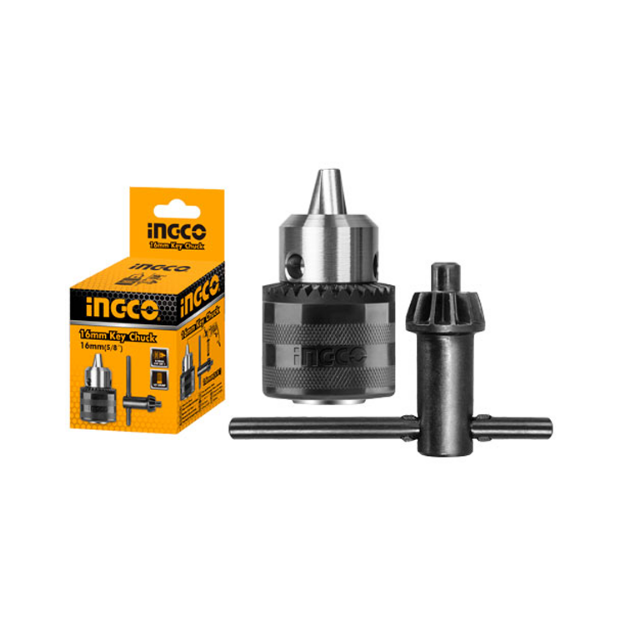 Ingco KC1601 16mm Carbide Steel Key Type Chuck For Drilling Machines