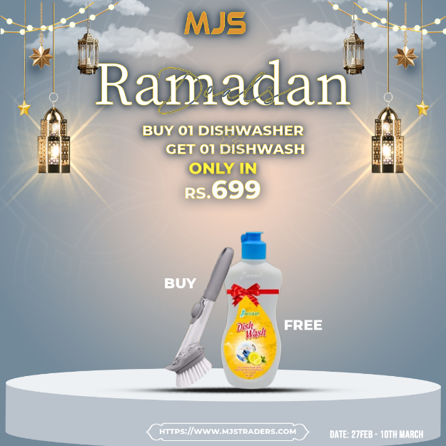Picture of Ramadan Deal Pack Of Two Dishwasher With Dish Wash Buy One Get one Free