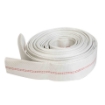 2.5 INCH WHITE FIRE HOSE PIPE WITH BRASS COUPLING 30 METER FIREFIGHTING HOSE