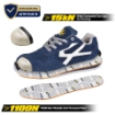 Safetoe L-7328 Blue S1P SRC Slip Resistant Low Ankle Metal Free Safety Shoes