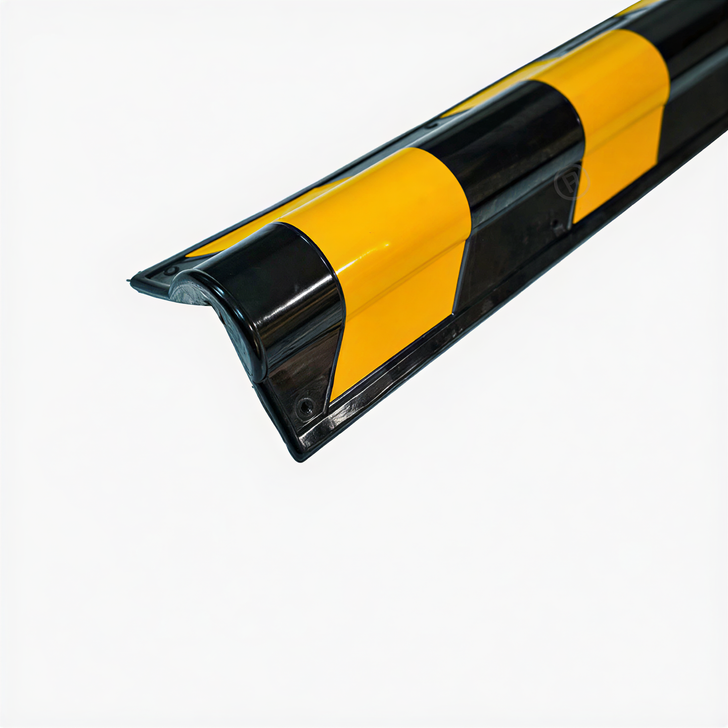 Besto Reflective PC 002 Rubber Column Guard Wall D Shape Protector ...