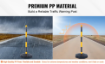 Portable Reflective Polyvinyl Chloride PVC Traffic Safety Post Cone Delineator