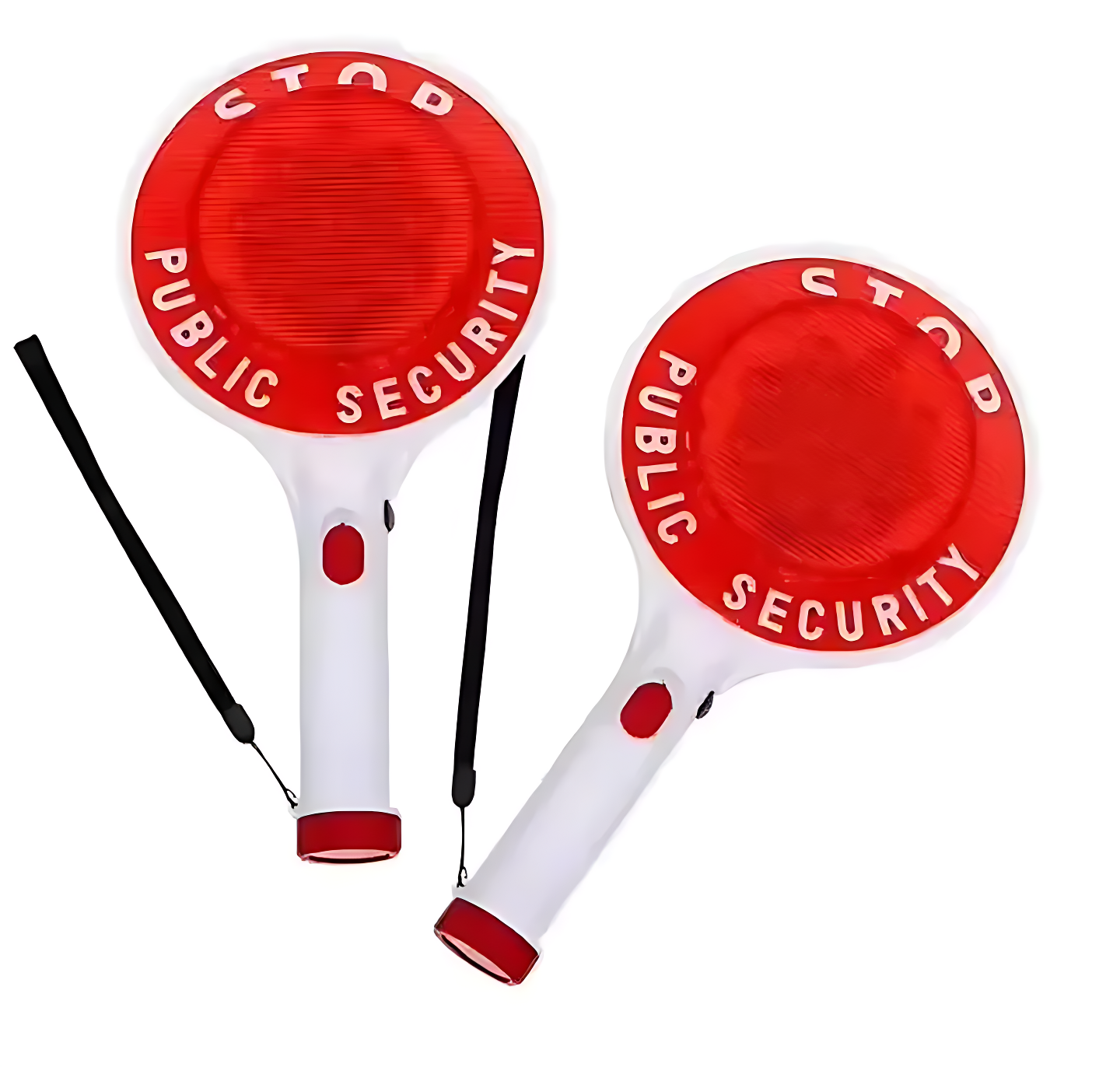 Buy Portable WA1227 ABS Reflective Handheld LED Flashing Light Stop ...