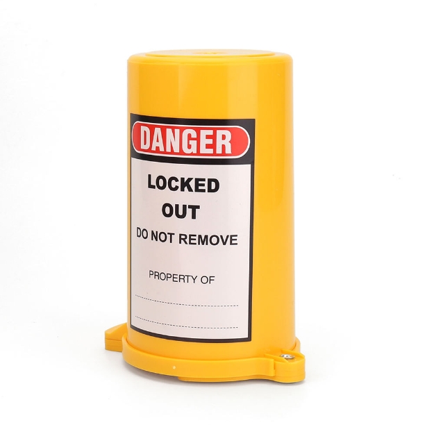 Pneumatic Gas Cylinder Lockout ABS Air Source Safety Device		