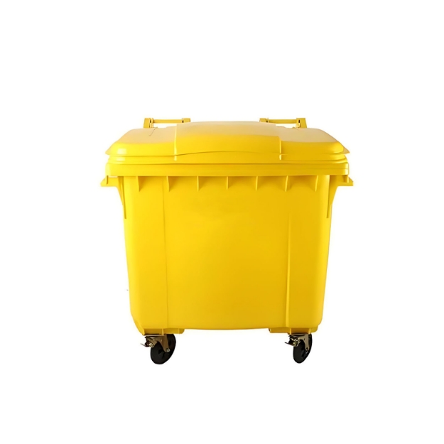 Plastic Commercial Dustbin 660 liter and 1100 liter