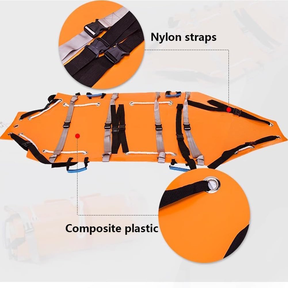 Buy Multifunction Roll Rescue Stretcher EVA Plastic For Horizontal And ...