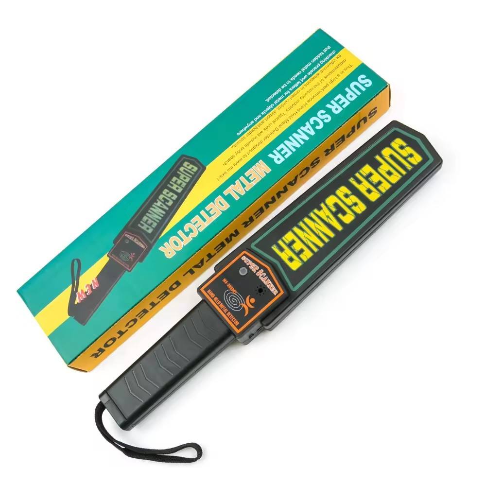 Super Scanner Hand Held Metal Detector Portable Security Inspection ...