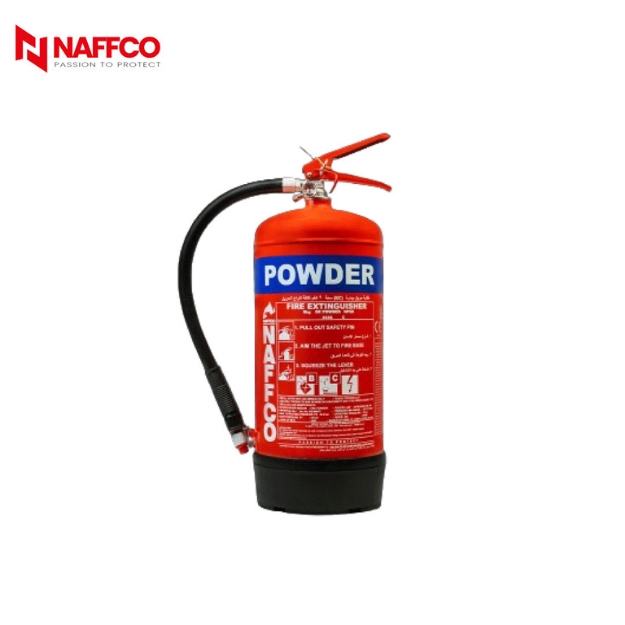 Naffco NP1 1Kg DCP Dry Chemical Powder Fire Extinguisher Without Trolley