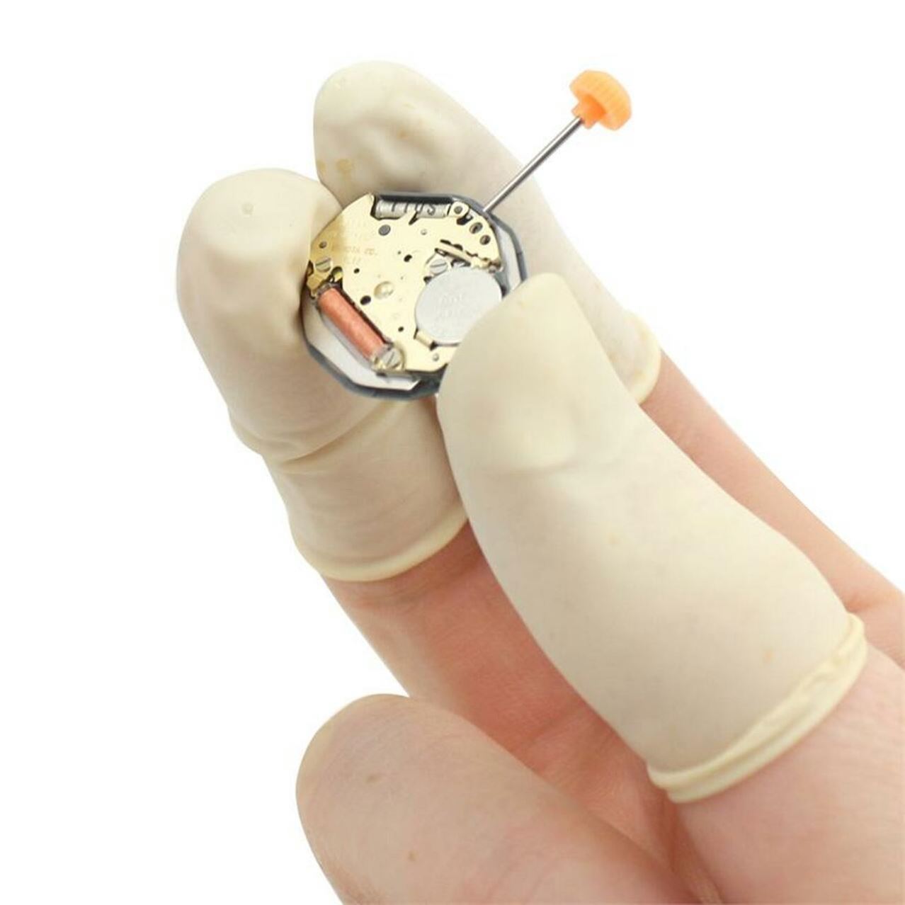 Buy Disposable Non Slip Anti-Static Latex Finger Cots Natural Rubber ...
