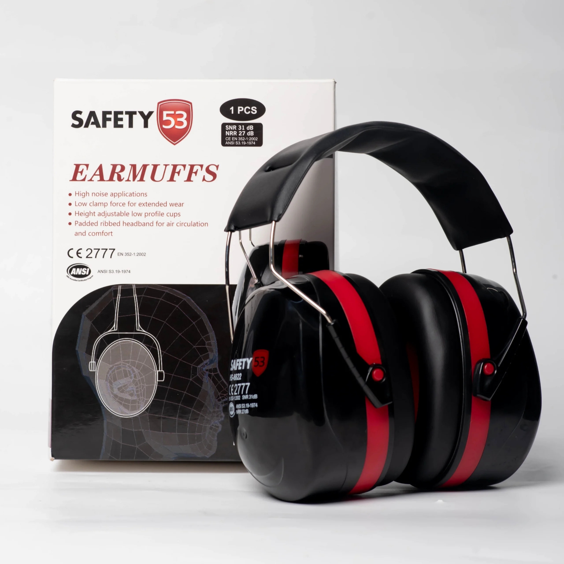 Buy HS 6622 Hearing Protection Earmuffs Online in Pakistan with Same ...