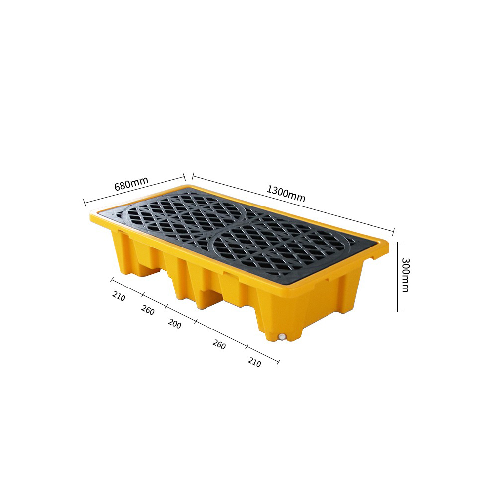 SPEAKMAN ZB5 2 Drum Spill Pallet for Industrial Chemical and Liquid ...