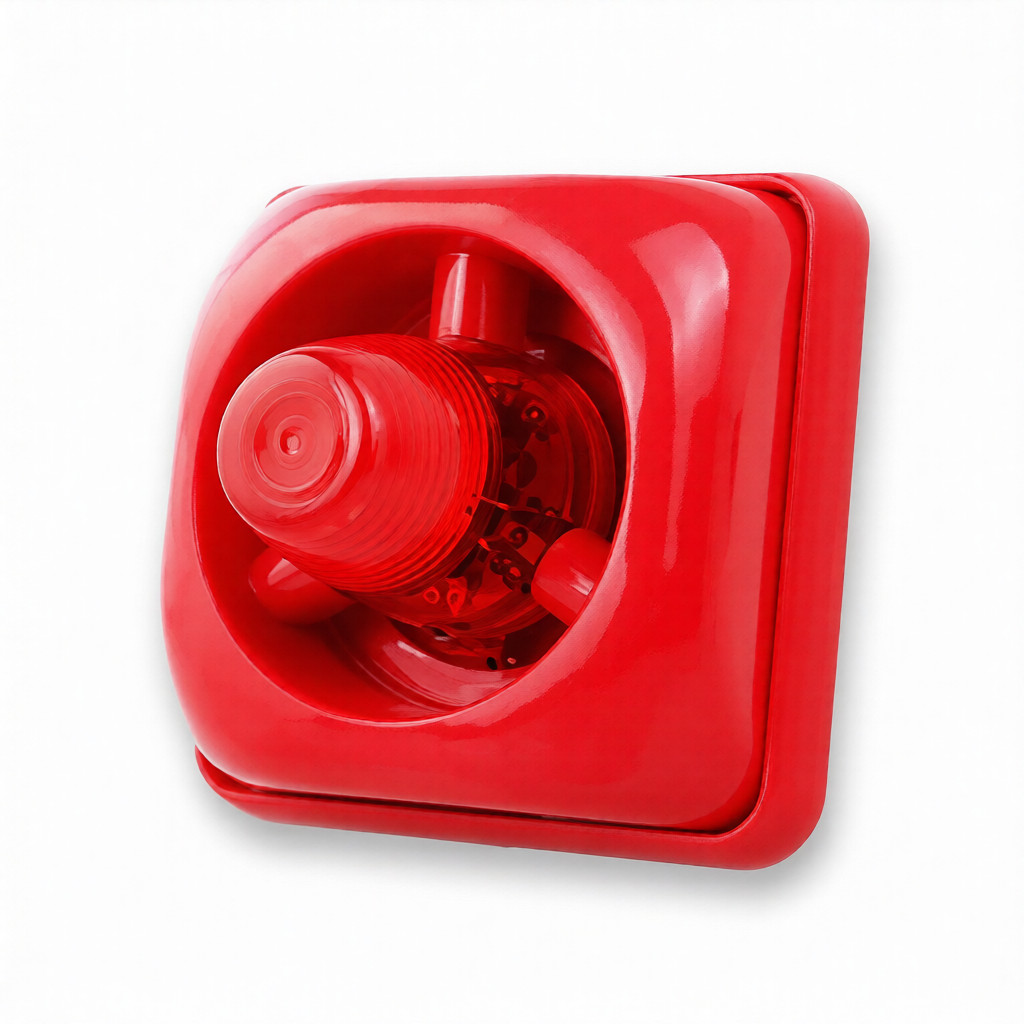 Buy G3 Plus Fire Alarm Sounder with Red Strobe Light Warning Siren ...