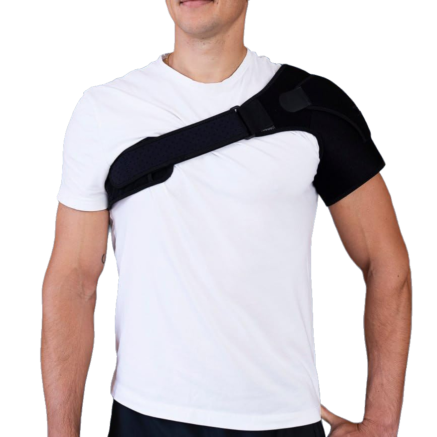 Buy Adjustable Shoulder Support Brace Belt with Compression Immobilizer ...