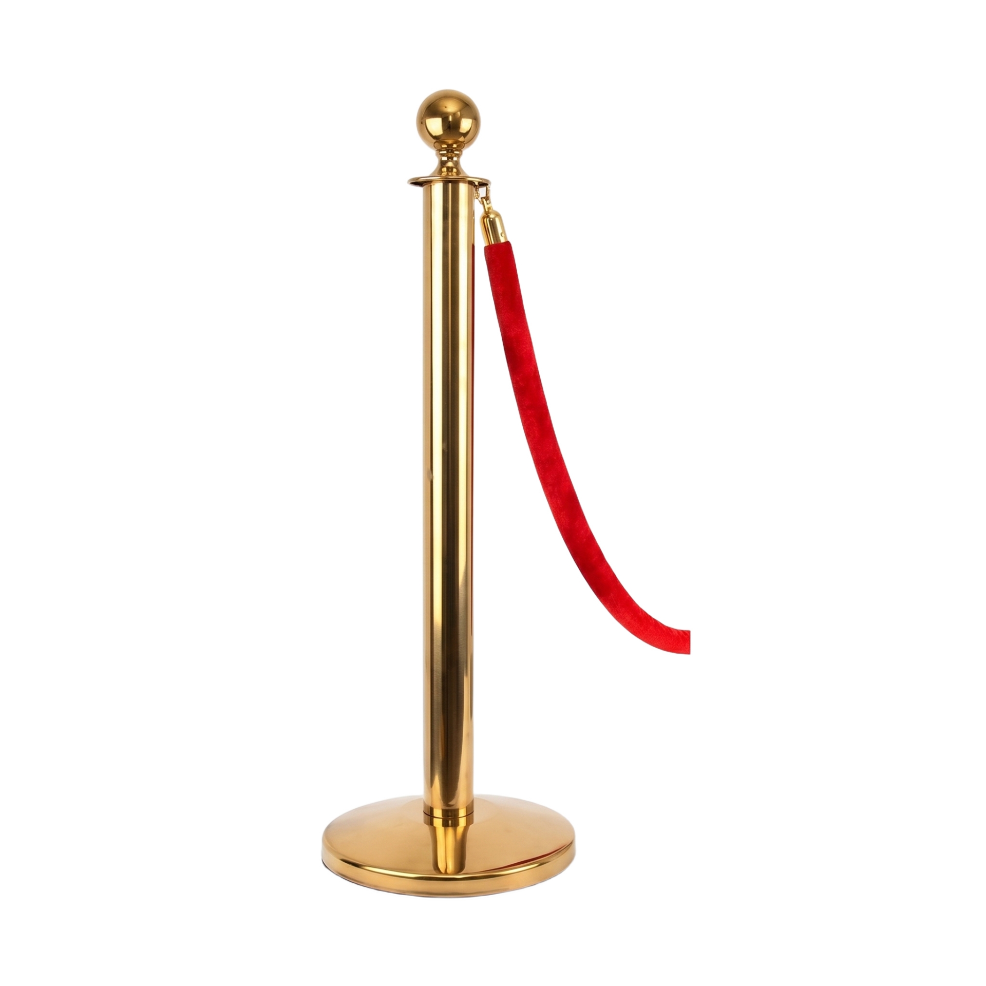 Buy VIP Queue Poles Barrier Stanchion With Red Velvet Rope for Crowd ...