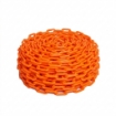 Orange Traffic Warning Plastic Chain