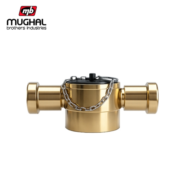 2.5 Inch Brass Female Fire Hose Adapter for Firefighting Systems