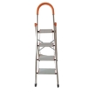Heavy Duty Stainless Steel Folding Step Household Ladder 