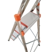 Heavy Duty Stainless Steel Folding Step Household Ladder 
