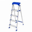 Light weight MG Aluminum Fiber Top Step Ladder with Platform Anti Slip Folding A Type Household Ladder