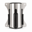 CCB01 Black Wall Mounted Retractable Crowd Control Barrier Belt
